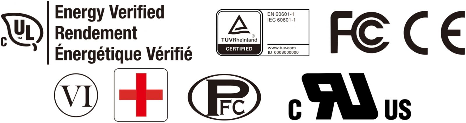 ספקי כוח רפואיים MEAN WELL GSM220A SERIES